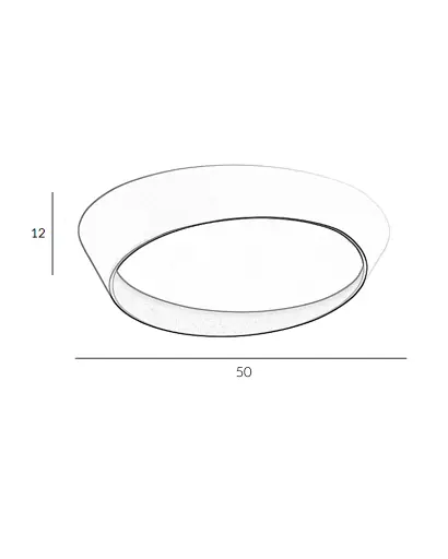 Люстра Italux PLF-83748-65W-3K Lucano LED 1x65W 3000K 3260Lm IP20 біла - фото 3
