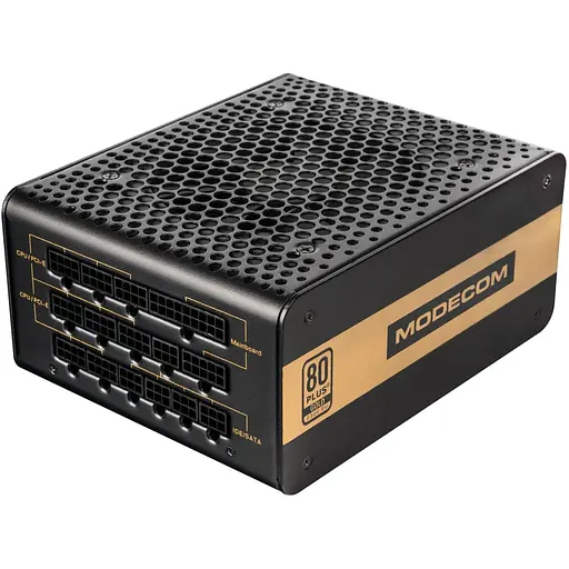 БЖ 850W Modecom VOLCANO 850 GOLD, 120mm, MODULAR, 80+ Gold, Retail Box