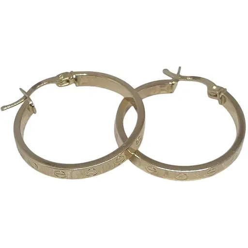 Золоті сережки-кільця Favoritum. 2562_1