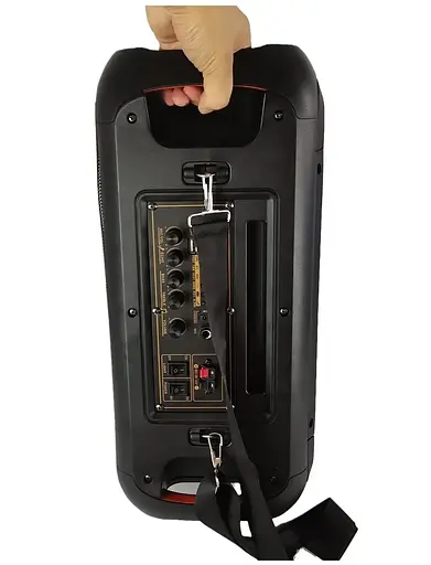 Портативна акустична колонка RX-6248 з мікрофоном та пультом - фото 8