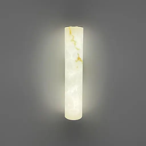 Бра Line F з імітацією мармуру з латунним корпусом Ø8х40 см Арт. WJ366/80*400H - фото 1