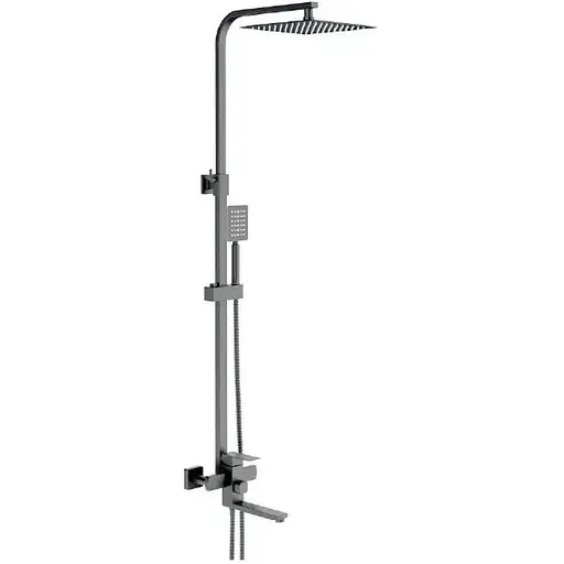 Душова система Mixxus KUB-007-J graphite MI6220, Графіт - фото 1