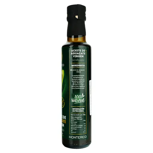 Олія авокадо Mоnterico Extra Virgen нефільтрована 250 мл - фото 2