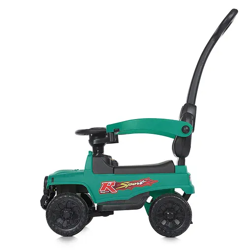Каталка-толокар Bambi Racer M 4845-5: комфорт и развлечения для вашего малыша, зеленая - фото 5