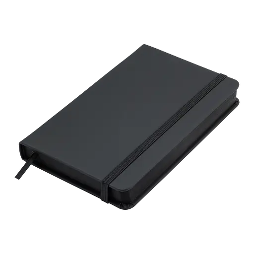 Ежедневник недатированный Buromax Touch Me L2U A6 искусственная кожа 336 страниц черный (BM.26140-01) - фото 4