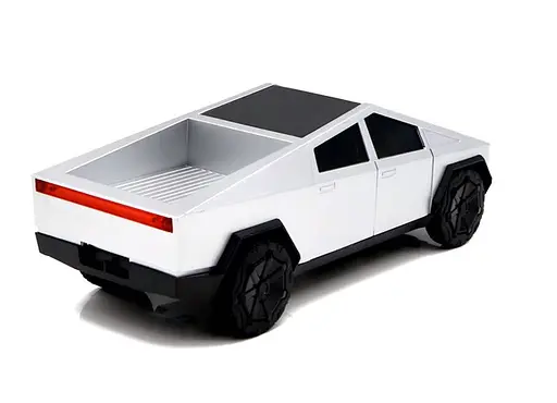 Машина на радіокеруванні Tesla Cybertruc 9076 підсвічування  музика USB-кабель беззвучний режим в коробці 3.7 Вт Сірий - фото 4