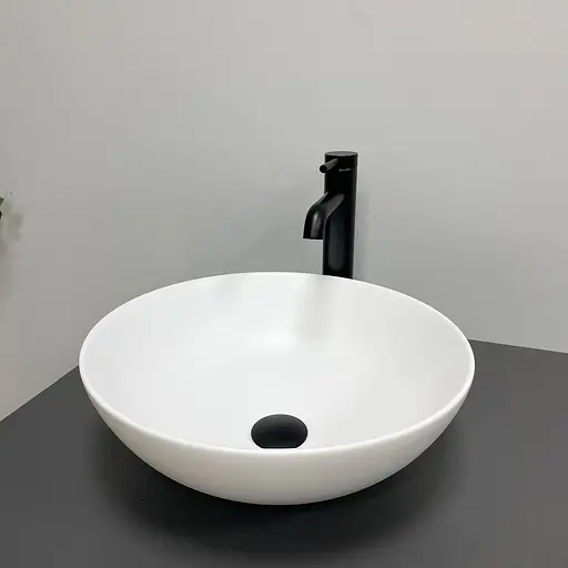 Умивальник VBI Amalfi white matt накладний VBI-013400, Білий матовий - фото 2