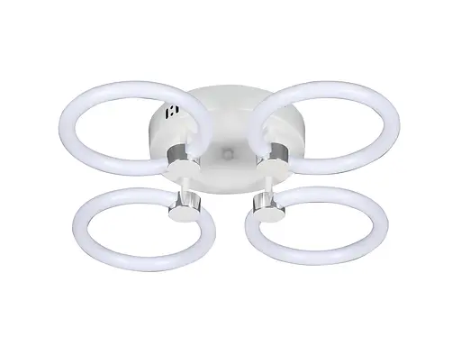 Припотолочная люстра G 2588/4 WT+CH 56W - фото 2