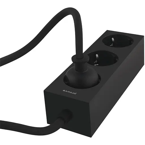 Мережевий фільтр Proove Magnet Strip (3xAC) 1.6m black (PSMS25000001) - фото 7