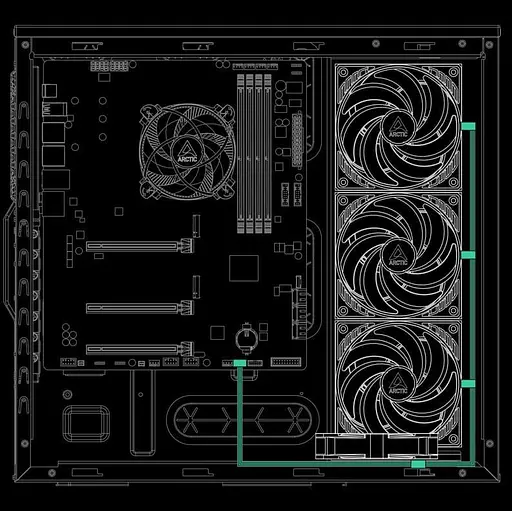 Кабель Arctic PST Cable Rev.2 (ACCBL00007A) - фото 5