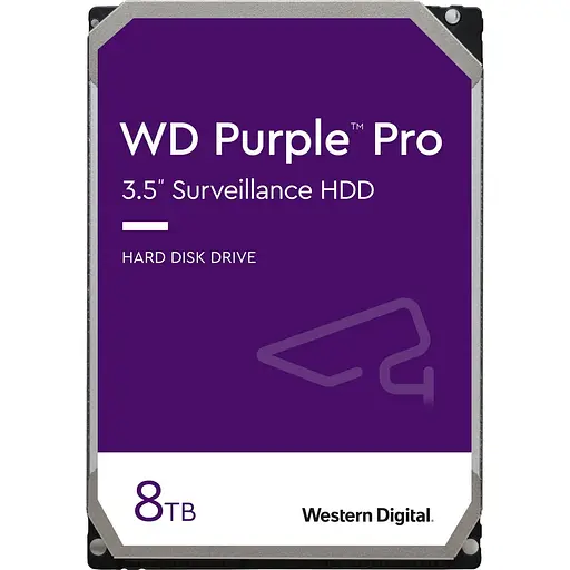 Жорсткий диск Western Digital HDD 3.5 WD 8TB (WD8002PURP) - фото 1