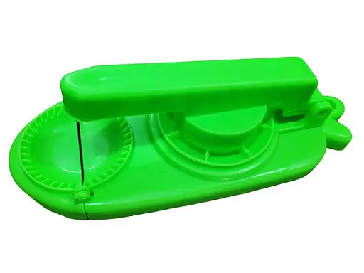 Пресс форма прибор для лепки приготовления вареников Зеленая - фото 1