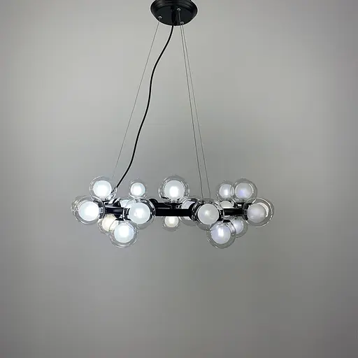 Подвесной светильник Bubble Round в черном корпусе Line.F 690/25 BK - фото 4