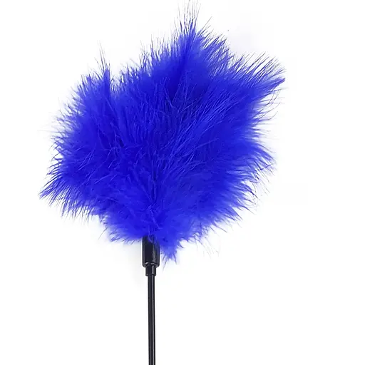 Лоскітка Art of Sex - FeaTher Paddle синя - фото 2