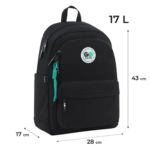 Рюкзак GoPack Education Teens 141L черный Черный (GO26-141L-3) - фото 2