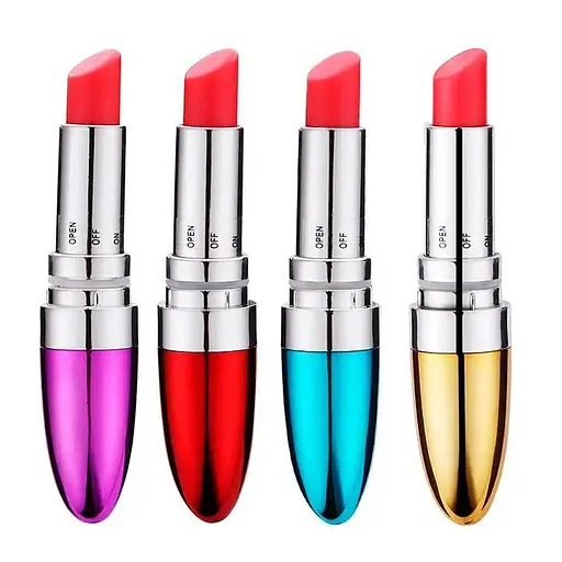 Компактний вібратор-маскарад у формі помади для секретних моментів Фіолетовий K0525-4 - фото 4