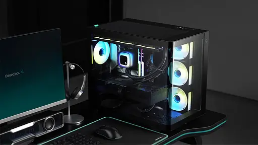 Корпус DeepCool CG530U 4F Black (R-CG530U-BKAGA4-G) без блока питания - фото 12