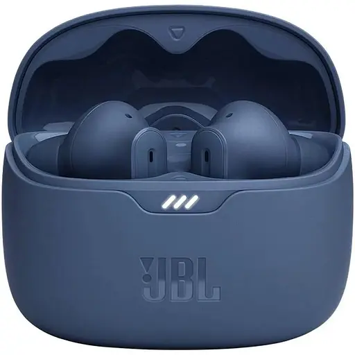 Бездротові навушники JBL Tune Beam стерео блютуз гарнітура (JBLTBEAMBLU) синя - фото 3
