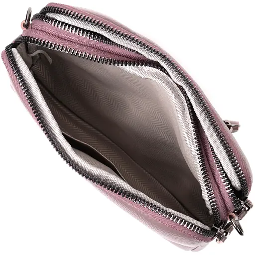 Сумка женская Vintage на два отделения из натуральной кожи 19х12.5х6.5 см sum0029051 - фото 6