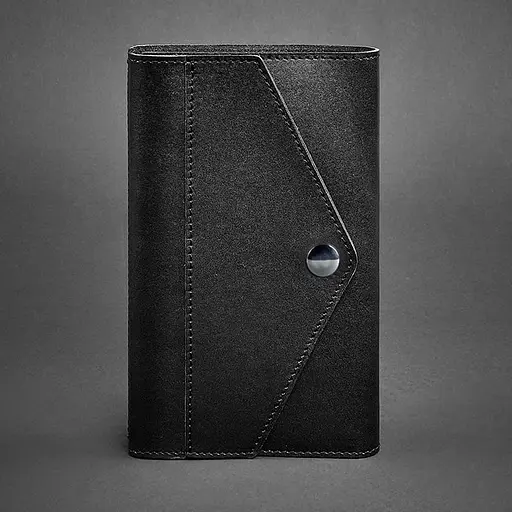 Шкіряний блокнот (Софт-бук) 2.0 чорний - фото 6