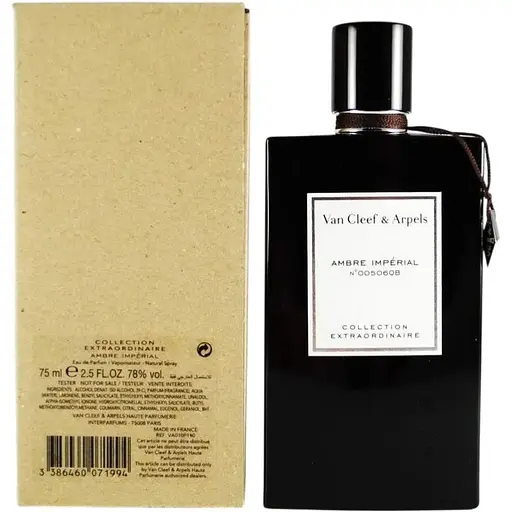 Парфюмированная вода оригинал тестер Van Cleef & Arpels Ambre Imperial 75 мл - фото 1
