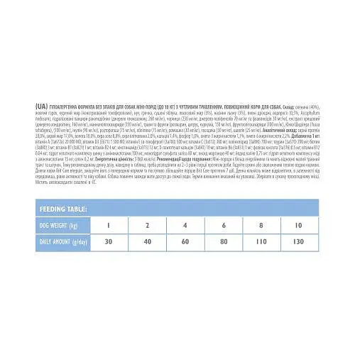 Сухой корм Brit Care GF Mini Sensitive для собак миниатюрных пород с чувствительным пищеварением, с олениной, 2 кг - фото 4