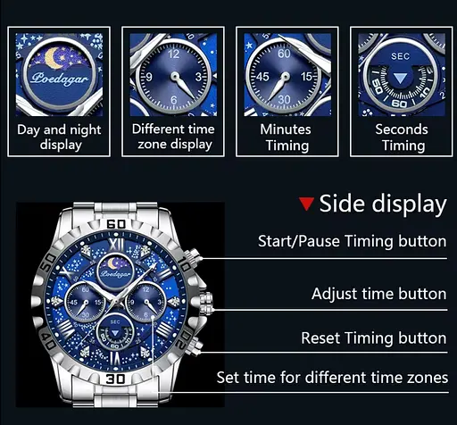 Годинник Poedagar MoonLight - фото 10