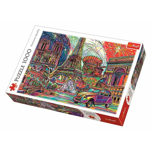 Пазл Trefl Кольори Парижа 1000 ел. (10524) - фото 1