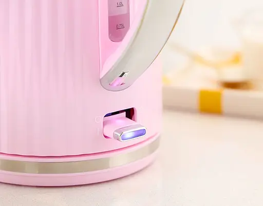 Russell Hobbs Электрочайник Eden, 1.7л, нержавеющая сталь, пластик, малиновый - фото 7