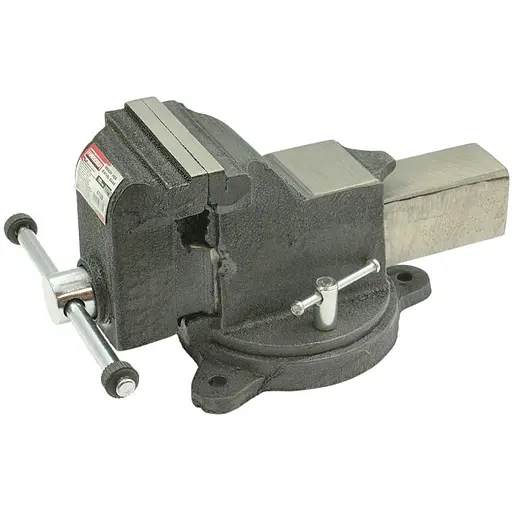 Лещата верстатні поворотні Haisser SG Iron 100 мм 7.5 кг (127381)