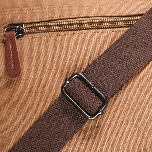 Функціональна чоловіча сумка з клапаном із текстилю 17х24х13 см Vintage 17х24х13 см sum0021440 - фото 10