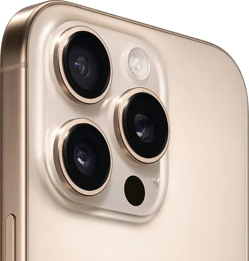 Смартфон Apple iPhone 16 Pro 128GB Desert Titanium (MYNF3) - фото 3