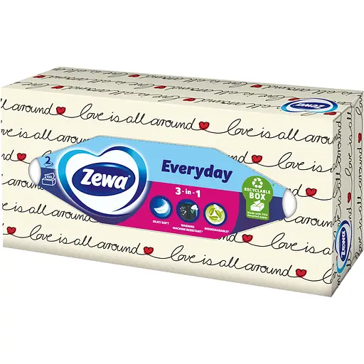 Салфетки Zewa Everyday двухслойные 100 шт. - фото 3