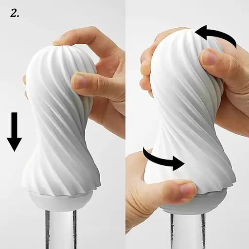 Мастурбатор Tenga Flex Fixxy зелёный - фото 5