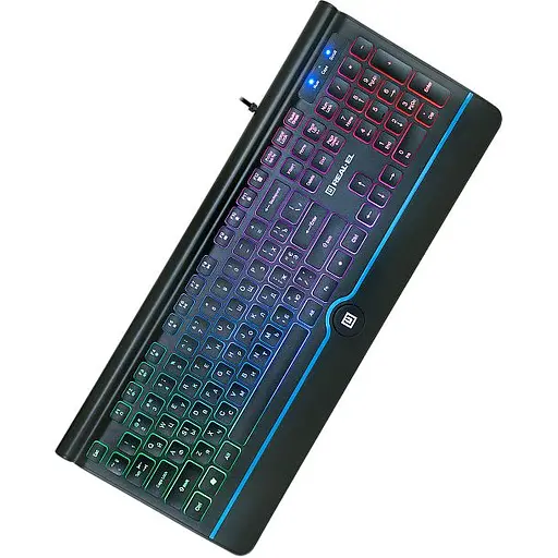 Клавіатура Real-El Comfort 8000 Backlit Black EL123100033 (128769) - фото 6
