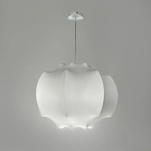 светильник с белым абажуром 70х50 см в стиле Wabi-sabi | Line F | Ст. PLP05-600*520 - фото 8