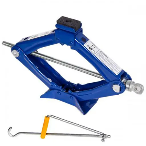 Домкрат гвинтовий ромбовидний Vitol 1т 95-350 мм 2.2 кг (DB-10103A) - фото 1