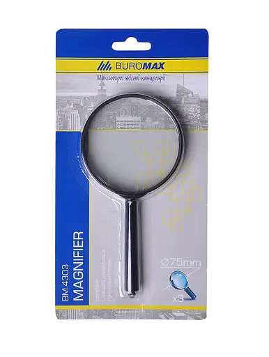 Екранна лупа, діаметр 75 мм, x3, пластик