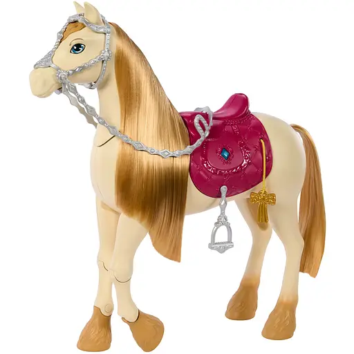 Фігурка Barbie Інтерактивна конячка з аксесуарами для догляду (HXJ42)