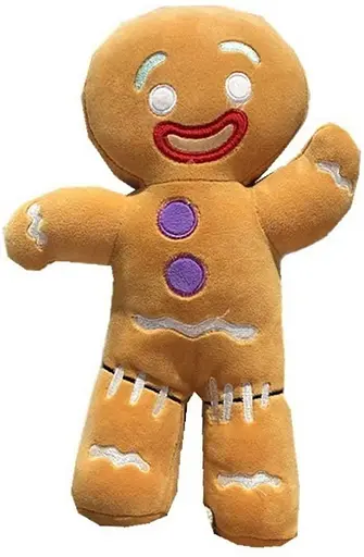 Мягкая игрушка подушка Монго Mongo гигантский пряничный человечек Шрек Shrek cartoon Sh - фото 1