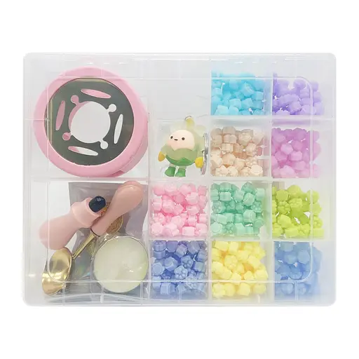 Набор для творчества "Сургучный штамп" Bambi C712-5-4, 10 цветов - фото 1