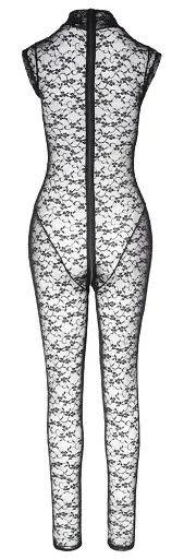 Комбінезон Cottelli Lingerie Jumpsuit Lace, XL (чорний) - фото 4