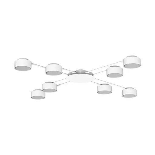 Люстра Ledcoin ML472-8 под лампу белую. - фото 1