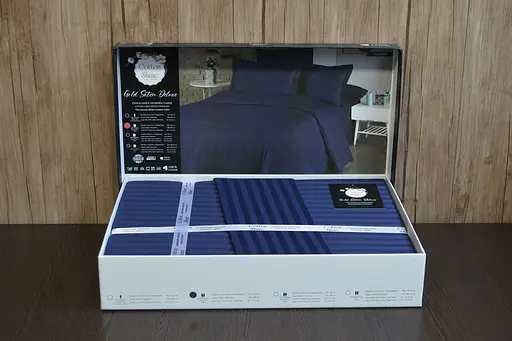 Постільна білизна Lacivert Сатин-Stripe Cotton Shine pbe0051271 - фото 3