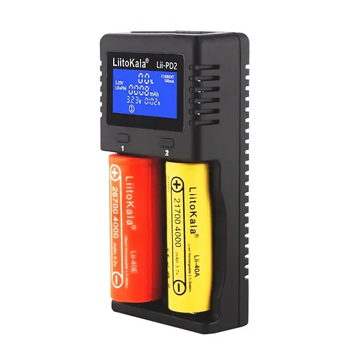 Универсальное заряднoe устройство Liitokala lii-PD2 (на 2 канала) - фото 8
