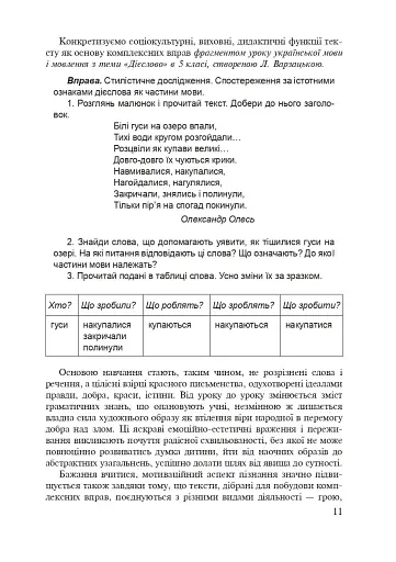 Формування морфологічної компетентності учнів 5-7 класів на уроках української мови - фото 12