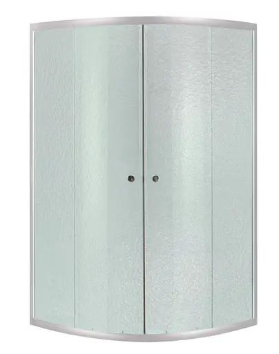 Набор Lidz Душевая кабина Latwa SC90x90.SAT.LOW.FR, полукруглая, стекло Frost 4 мм + Душевой поддон Kapielka ST90x90x15 - фото 2