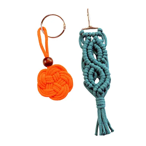 Набір дитячої творчості Макраме "Брелоки" УМНЯШКА М-001 - фото 2