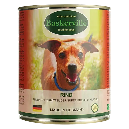 Набір: сухий корм для собак середніх порід Club 4 Paws Premium 14 кг + вологий корм для собак Baskerville Яловичина 1.6 кг (2 шт. х 800 г) - фото 3