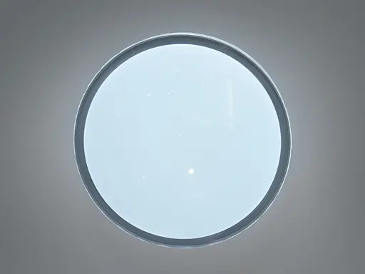 Світлодіодна смарт люстра Romin сіра 8 м² без пульта - фото 2